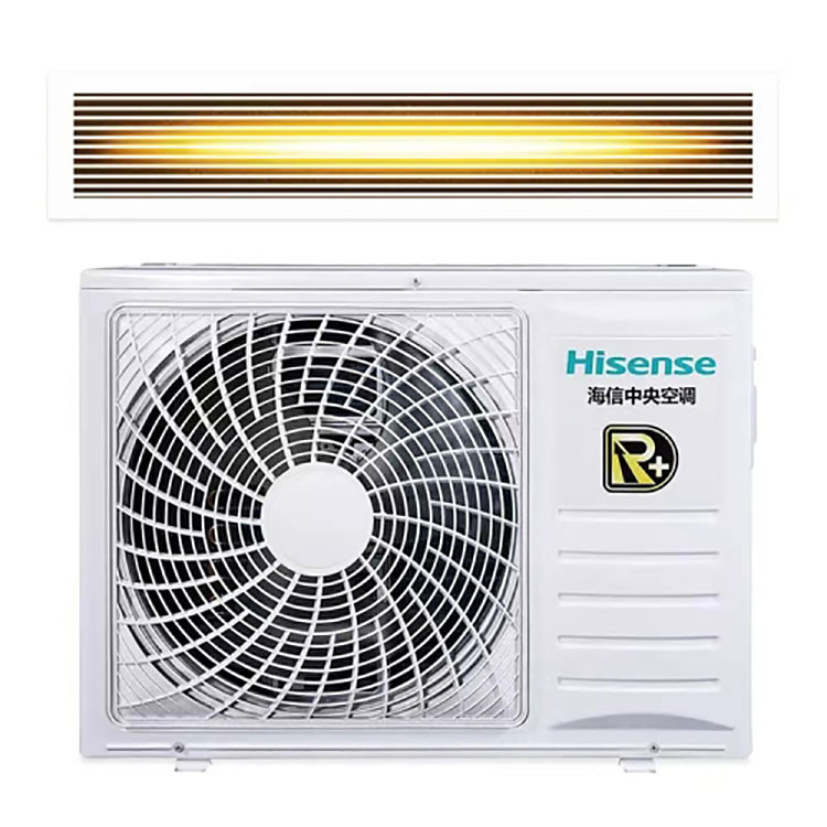  海信 (Hisense) 家用中央空調(diào)R+風(fēng)管機拖一大3匹冷暖節(jié)能變頻 白色